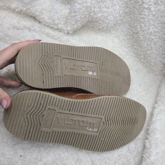 Rockport Men's Brown Leather Tru Tech‎ Leather Oxfords Size 7.5 - Picture 8 of 8